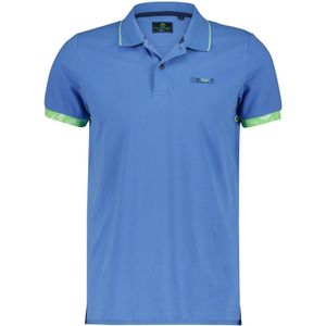 Blauwe New Zealand polo normale fit