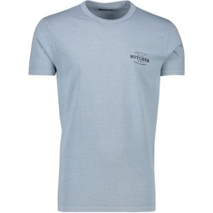 Butcher of Blue t-shirt blauw opdruk