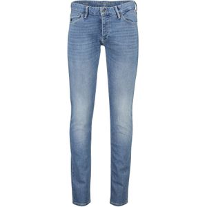 Cast Iron jeans Riser Slim blauw effen denim 5-p