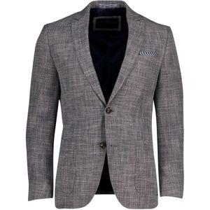 Portofino Leek jacket drop grijs geprint normale fit