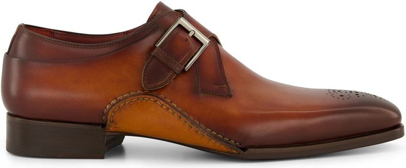 Magnanni - Bootschoenen - Bruin - Leer - Met Gesp