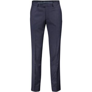 Portofino pantalon mix en match donkerblauw geruit Portofino pantalon mix en match donkerblauw geruit normale fit