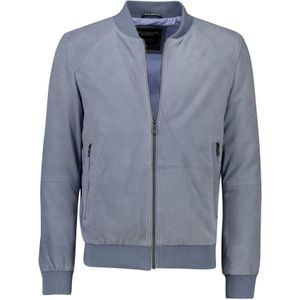 Wellington - Bomberjack - Lichtblauw - 100% Leer