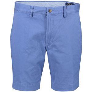 Polo Ralph Lauren korte broek blauw effen katoen