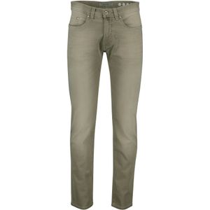 Pierre Cardin tapered jeans bruin normale fit