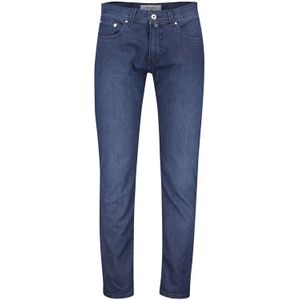 Pierre Cardin 5-pocket jeans donkerblauw effen denim