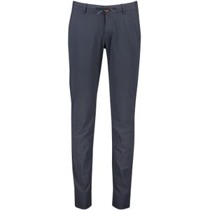 North84 chino donkerblauw effen stretch