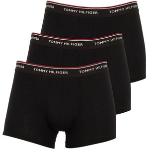 Tommy Hilfiger boxershort 3-pack koolzwart