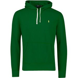 Polo Ralph Lauren hoodie groen effen katoen