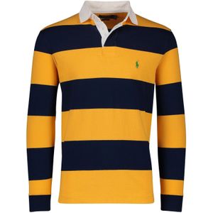 Polo Ralph Lauren polo normale fit geel navy gestreept katoen