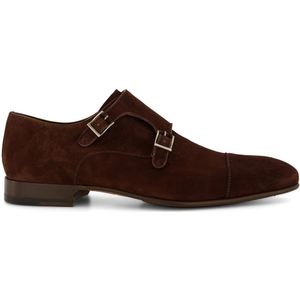 Magnanni nette schoen donkerbruin leer