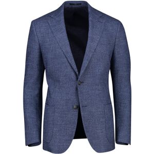 Dressler colbert blauw wol normale fit