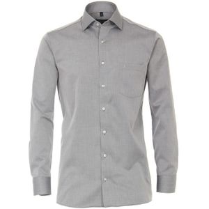Casa Moda overhemd grijs katoen Comfort Fit