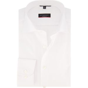 Eterna overhemd mouwlengte 7 Modern Fit normale fit wit effen 100% katoen