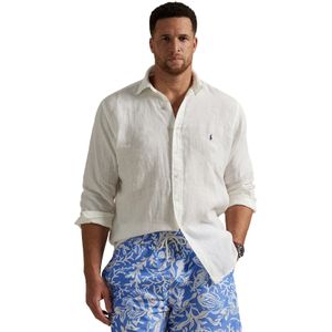 Polo Ralph Lauren Big&Tall overhemd wit linnen