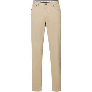 Hiltl 5-pocket broek katoen beige walnoot