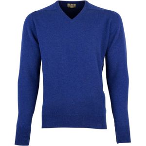 Pullover William Lockie kobalt lamswol