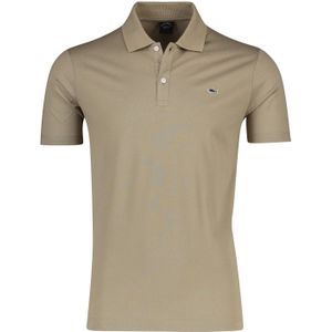 Paul & Shark poloshirt korte mouw beige camel