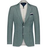 Groen uni Blue Industry colbert slim fit