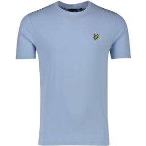 Lyle and Scott - T-shirt Lichtblauw - Heren - Modern-fit
