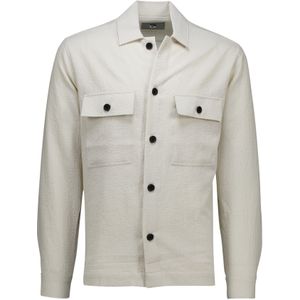 Genti overshirt polyester creme normale fit