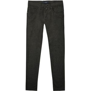 Pierre Cardin bruine broek Lyon tapered fit