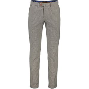 Geruite broek Gardeur Sonny-8 Slim Fit beige blauw