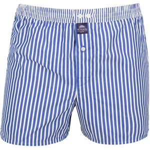 McAlson boxershort blauw gestreept