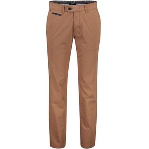 Gardeur katoenen broek roest bruin effen BENNY-3