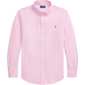 Polo Ralph Lauren overhemd effen roze Big&Tall