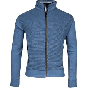 Baileys vest rits katoen blauw