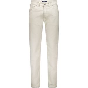 Gardeur pantalon 5 pocket beige effen