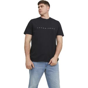 T-shirt Jack&Jones korte mouw relaxed fit zwart opdruk