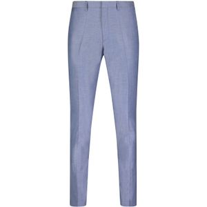 Roy Robson pantalon mix en match blauw gemêleerd wol slim fit