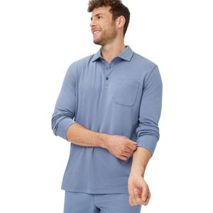 Brax polo normale fit lichtblauw effen