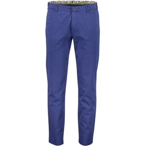 Meyer Pantalon katoen blauw modern fit