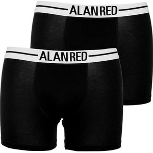 Alan Red boxershorts 2-pack Zwart