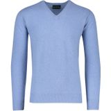 Alan Paine trui lichtblauw Hamfshire wol