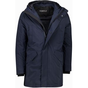 People of Shibuya parka donkerblauw Akenji