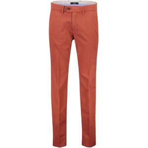 Eurex katoenen broek rood effen katoen Jim
