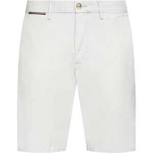 Korte broek Tommy Hilfiger effen créme