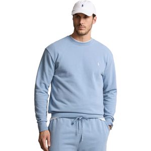 Polo Ralph Lauren - Sweater - Lichtblauw - 100% Katoen - Wijde Fit
