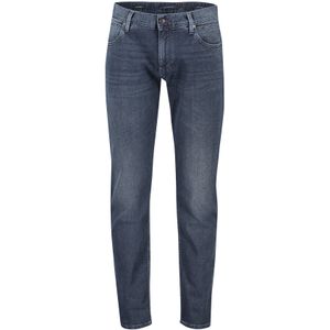 Alberto jeans donkerblauw effen denim