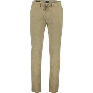 New Zealand katoenen chino beige effen elastische band Napier Cord