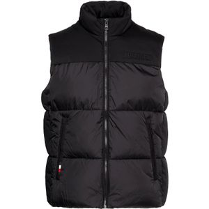 Tommy Hilfiger - Bodywarmer - Zwart - Gewatteerd - Normale Fit