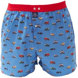 McAlson boxershort blauw autoprint