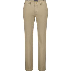 Gardeur chino Savage zandbeige effen lyocell