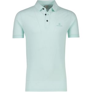 Cast Iron poloshirt lichtblauw effen regular fit