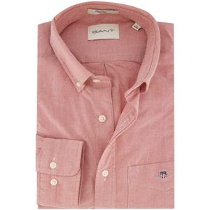 Casual Gant Regular Fit overhemd zalm