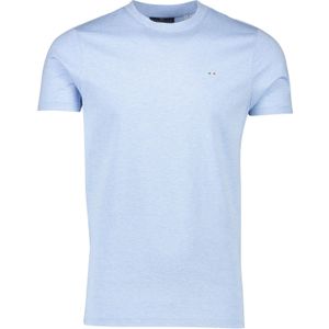Portofino lichtblauw t-shirt gemeleerd katoen